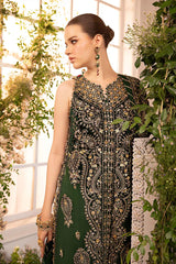 Embroidered Organza Suit | BD-2904