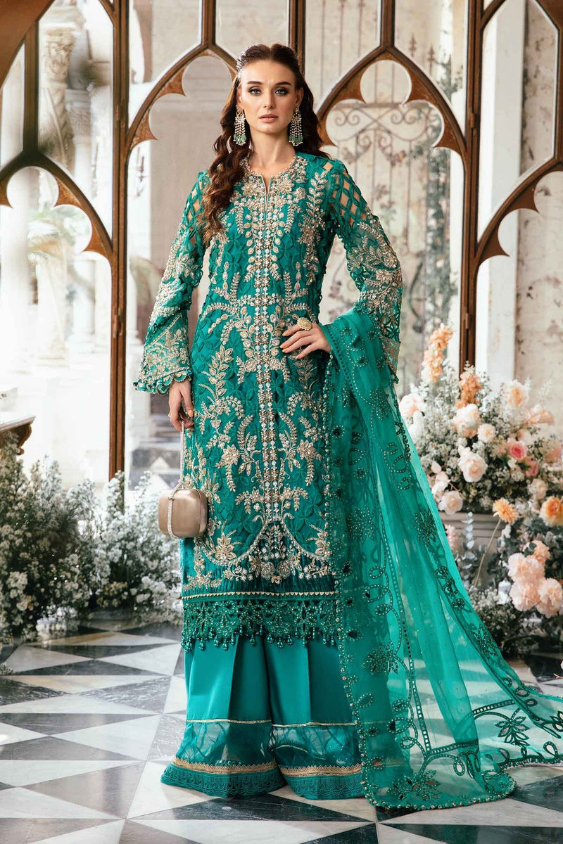 3 Piece Embroidered Suit | BD-2806